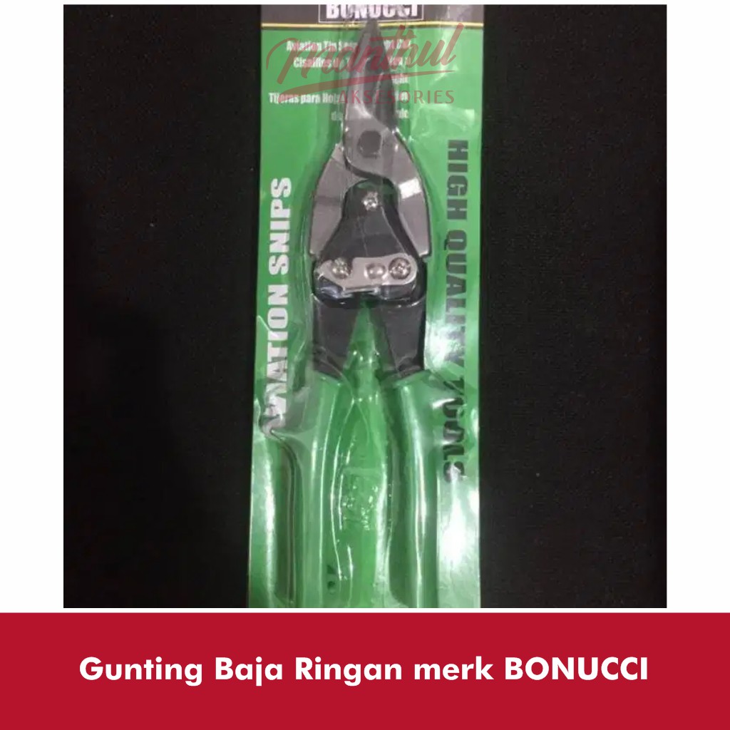 

Gunting Baja Ringan merk BONUCCI