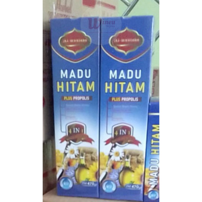 

MADU HITAM 4 IN 1 propolis aL Muntaha 470gr