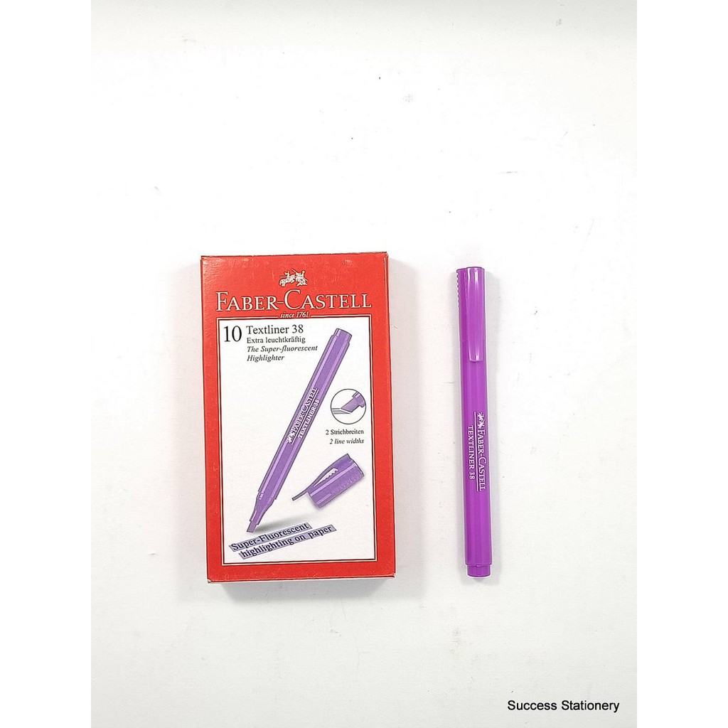 

FABER TEXTLINER PEN 38 LAVENDER