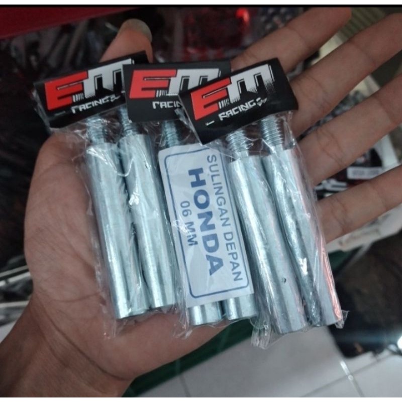 Peninggi shock honda sulingan shock depan honda bebek matic 1set sepasang ukuran 4cm 6cm