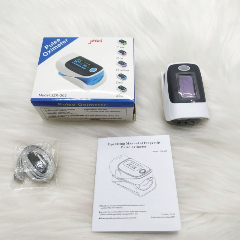OXYMETER alat kesehatan cek detak jantung/pengukur kadar oksigen