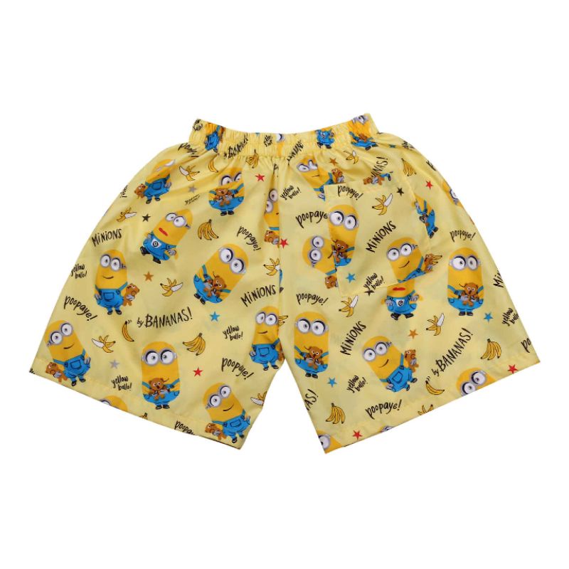 Celana Pendek Motif Bananas Panda Unisex Terbaru | Celana Boxer Pantai Santai Pria Wanita Dewasa | Celana Tidur Murah