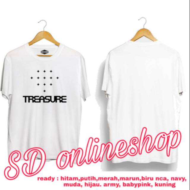 Kaos kpop trsr new logo besar