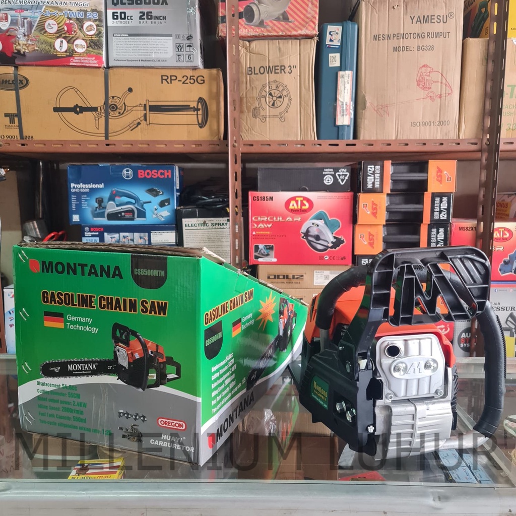 Chainsaw Montana 6500 22" bar baja