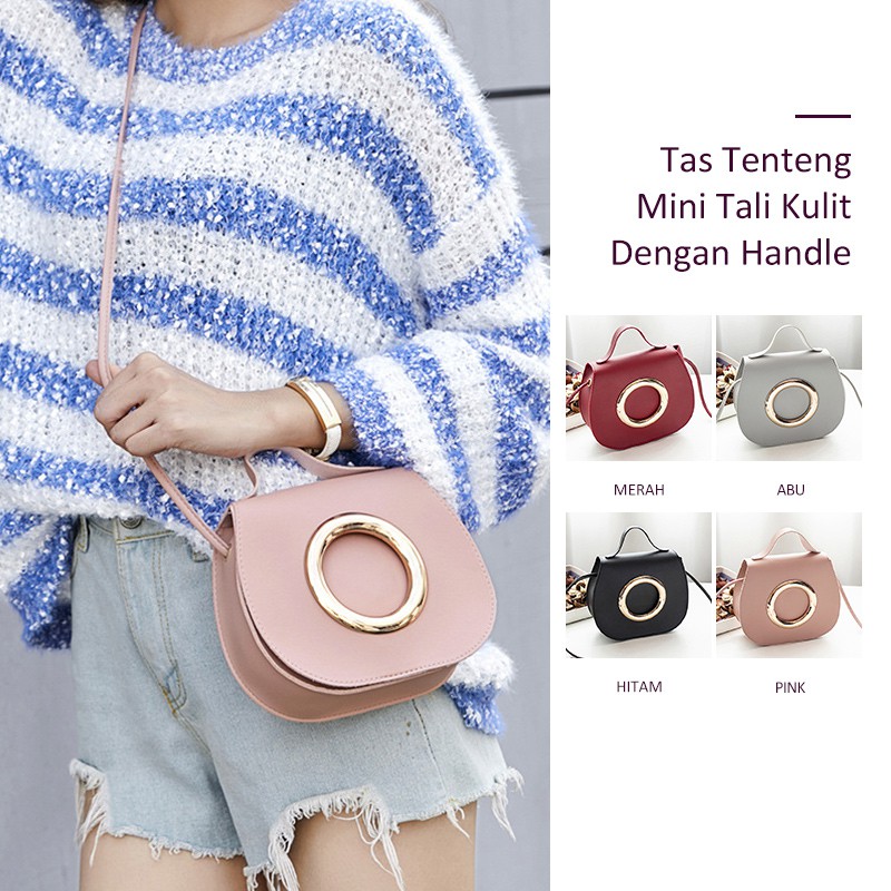 

Herbaay tas slempang simple ringan dengan tali yang bisa disesuaikan