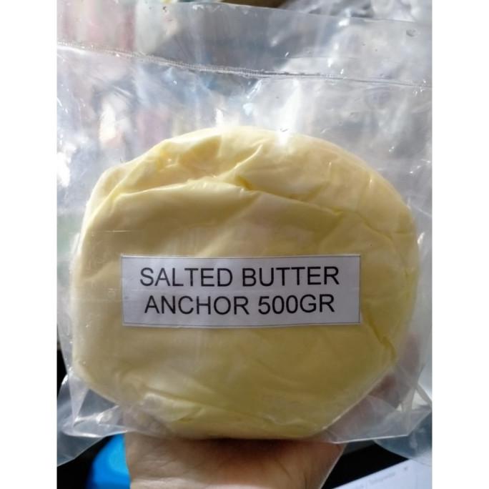 

(BISA COD) Anchor Salted Butter Repack 500gram - Gosend / Grab Only!!! SALE Kode 122