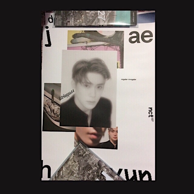 Jaehyun poster regular irregular nct 127