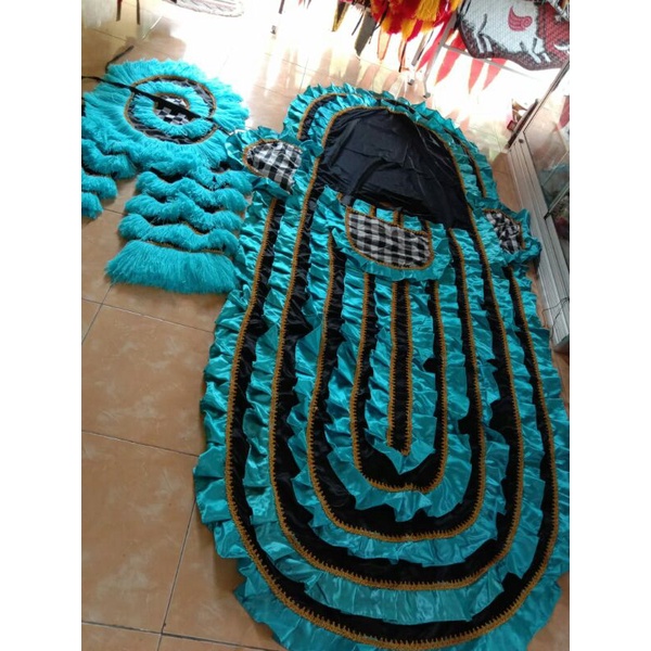 murah meriah set celana dan kemul pembarong