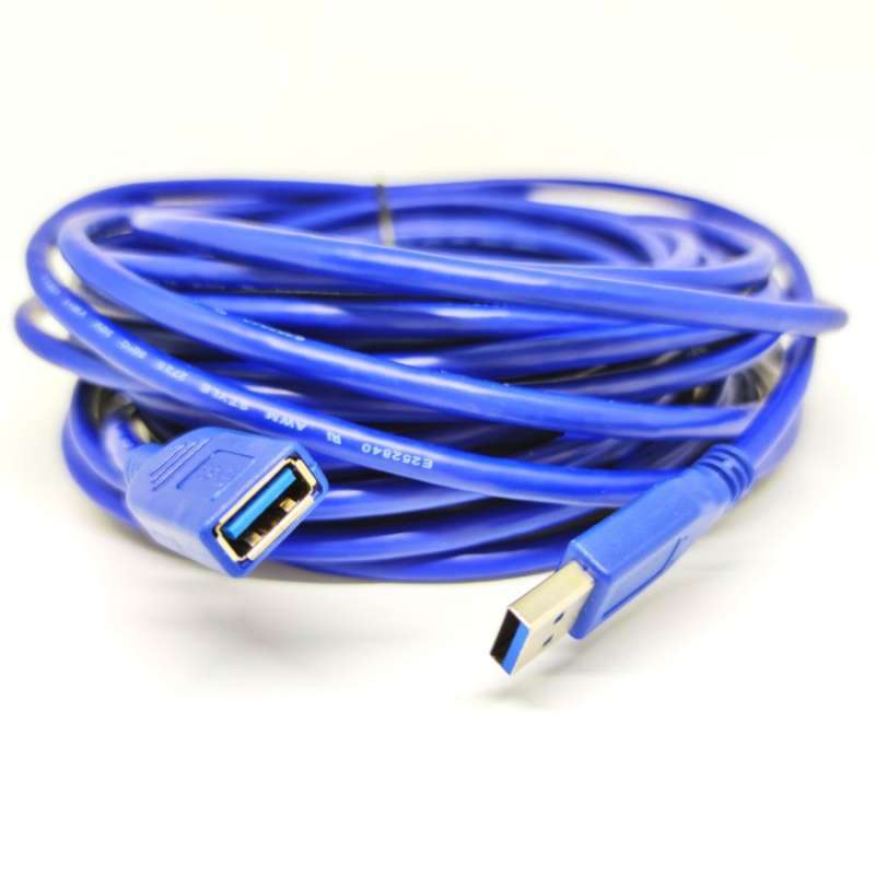 USB 3.0 Male to Female 10M Extension Cable Kabel USB perpanjangan