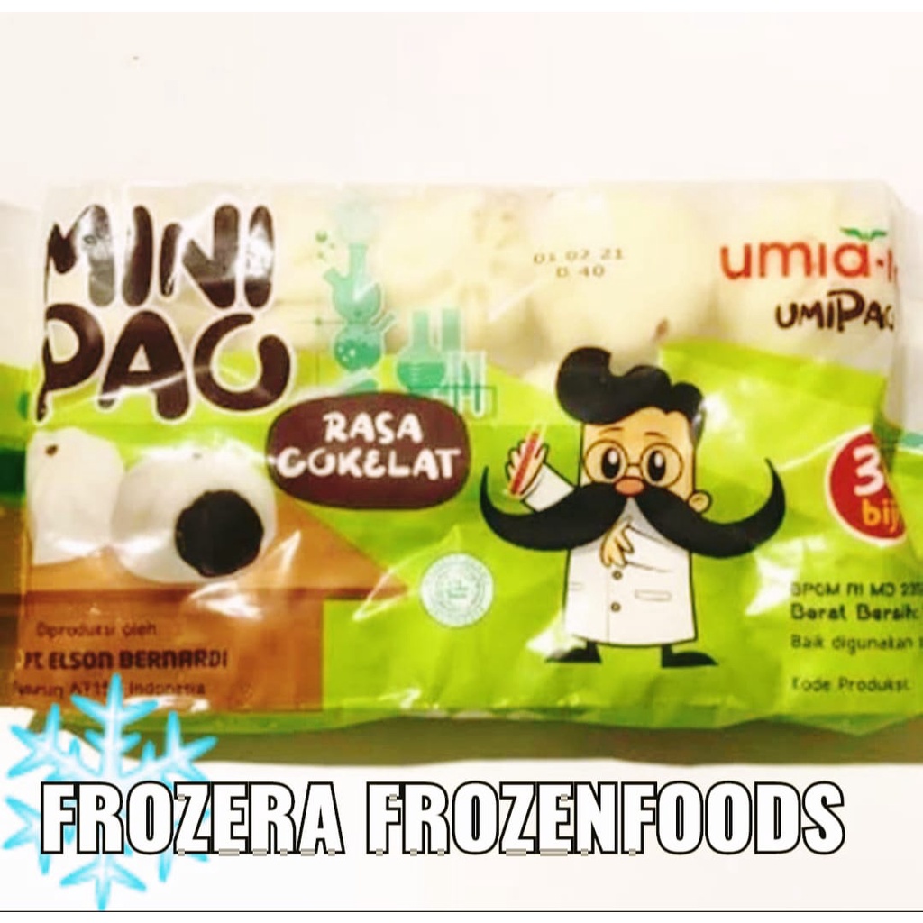 

[DIJAMIN FRESH]Umia-mi Mini Pao Rasa Coklat Isi 30 biji / Frozenfoods Murah