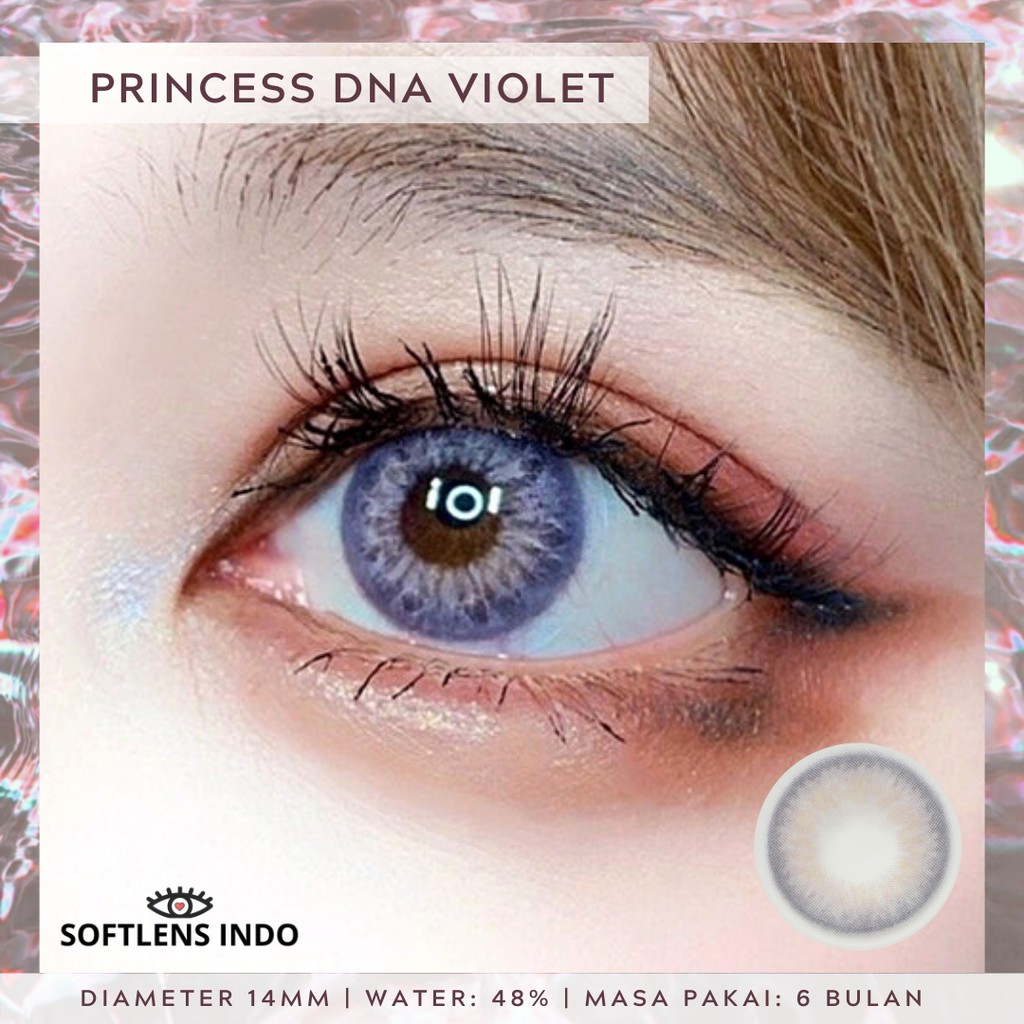 Softlens Princess DNA violet/ ungu