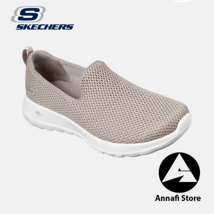 JUAL SEPATU SNEAKERS WANITA SKECHERS GO WALK JOYHIGHLIGHT 124090-TPGD - 38.5