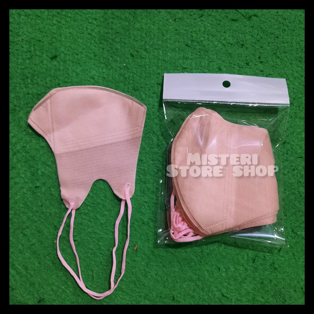 Masker Duckbill HIJAB isi 10pcs Duckbill warna