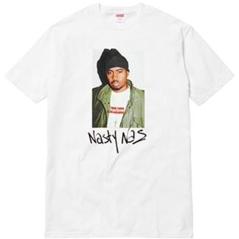 Supreme Nasty Nas White Tee