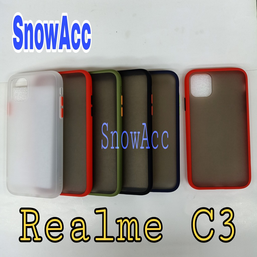 Realme C3 Case Fuze Dove Casing Realme C3 Back case