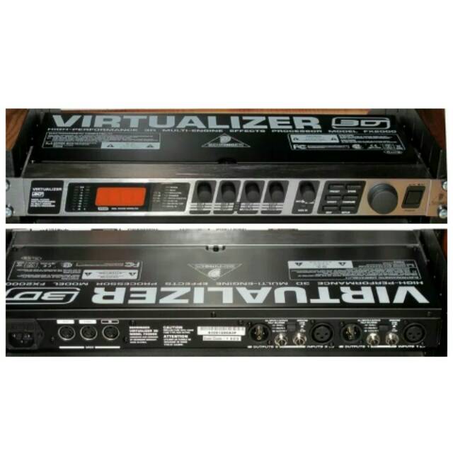 Effect Vocal Behringer FX 2000 3D