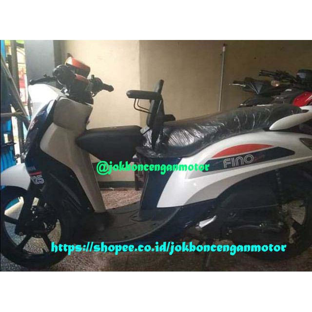 KURSI JOK BONCENGAN ANAK UNTUK MOTOR YAMAHA FINO LENGKAP SANDARAN DAN TANGAN / KURSI TAMBAHAN ANAK -
