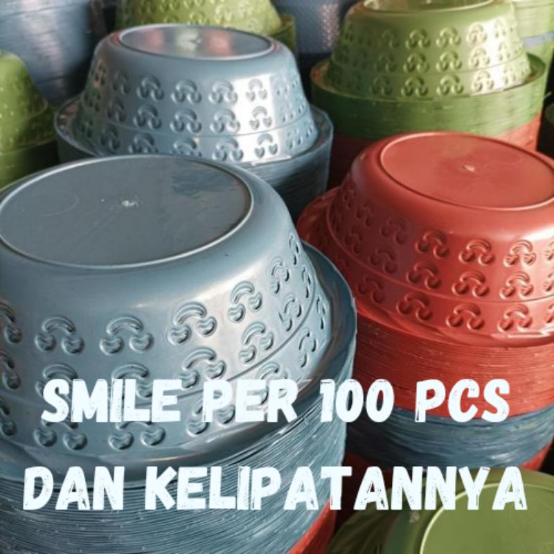 Waskom Smile untuk hajatan tasyakuran selametan per 100 pcs