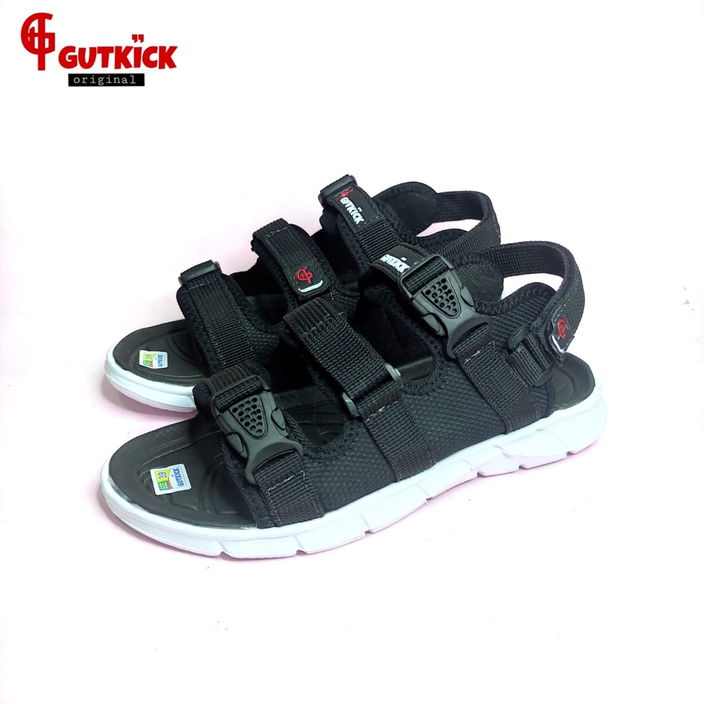 Sandal Gunung Pria Wanita Hiking Original Gutkick 003 Casual Slide Slop Kasual Sendal Cowok Alas Karet Terlaris