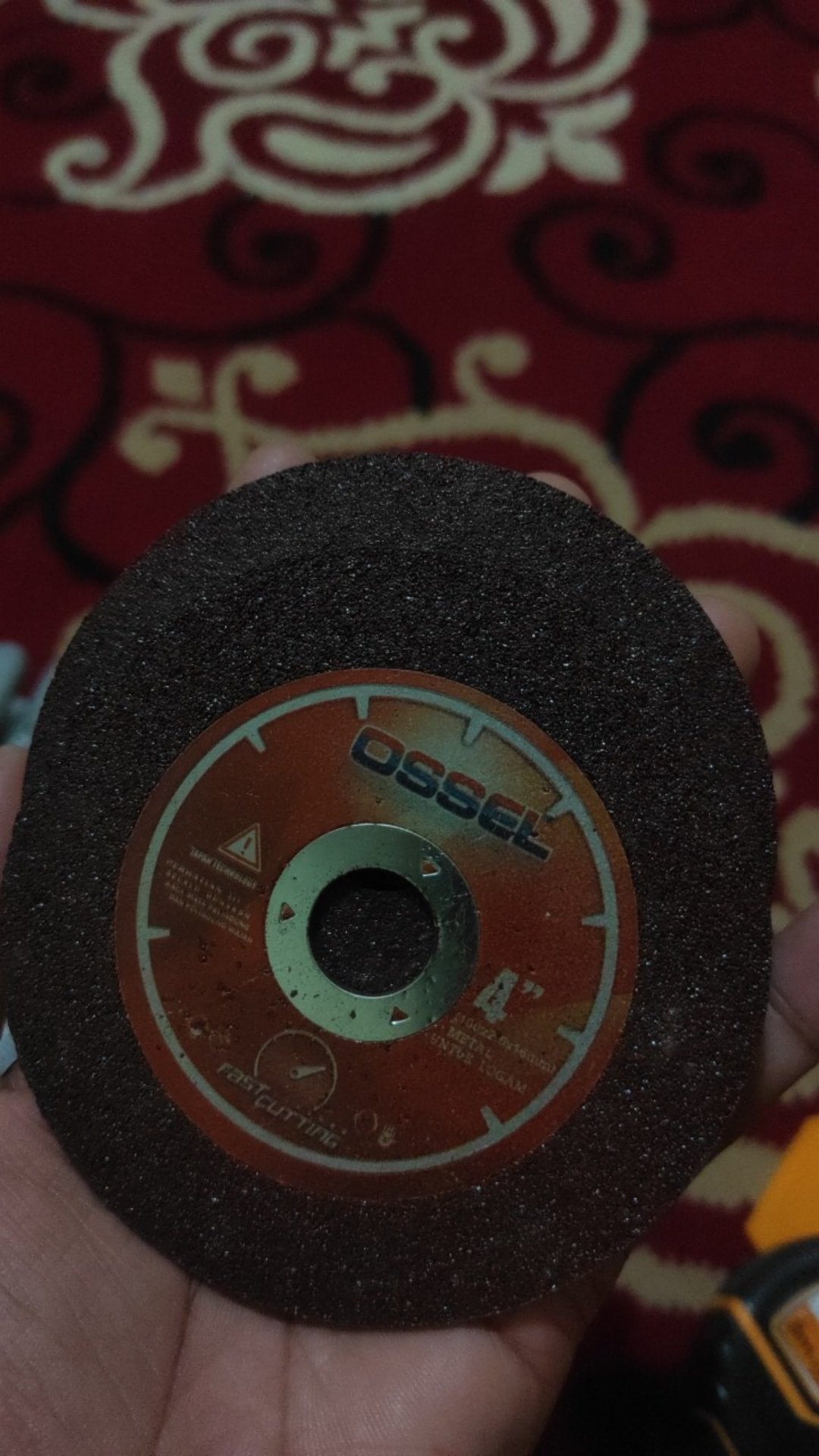 4x2,5mm Batu Mata Gerinda Potong Cutting Wheel Disc 4 X 2,5mm Ossel