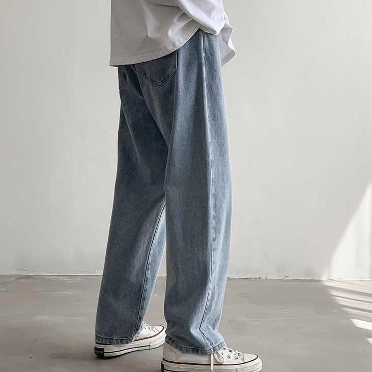 MLH.21Jl22υ - Celana Jeans Pria Kulot Oversize Jeans Pria Model Kulot