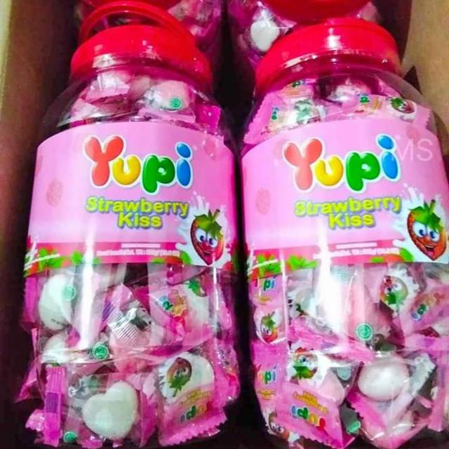 

YUPI TOPLES PANJANG/PERMEN YUPI TOPLES PLASTIK PANJANG/300GR/CEMILAN ANAK