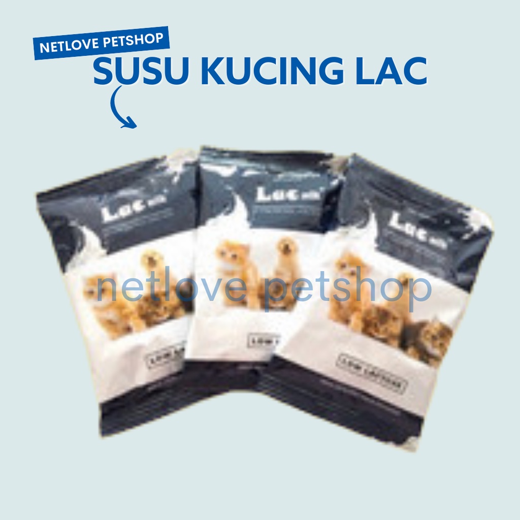 LAC Milk 30Gr (1 Sachet) Susu Anjing/Kucing Lac Milk