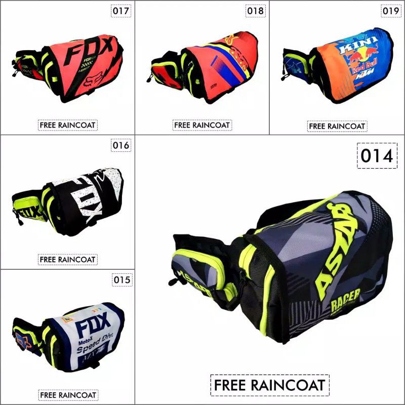 Tas pinggang waistbag Trail motorcross