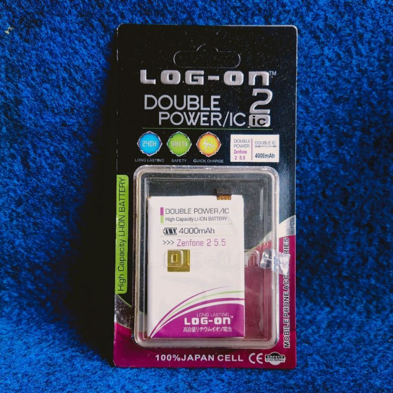 OBRAL TERMURAH BATERAI DOUBLE POWER LOG ON ZENFONE 2 5.5"