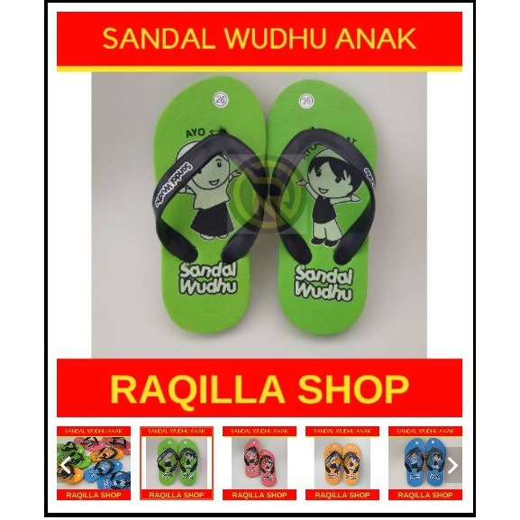 Raqilla Shop - Sandal Wudhu Anak NUSA RARA / Sandal ANAK TK / Sandal ANAK SD