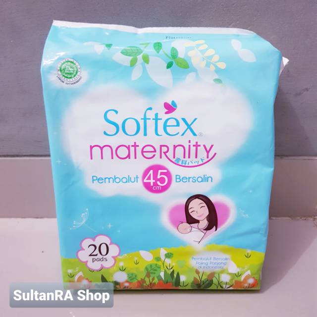 SOFTEX Maternity Pembalut Bersalin 45 cm 20 s Pembalut Ibu Melahirkan Softex Maternity (isi 20 Pads / 10 Pads)