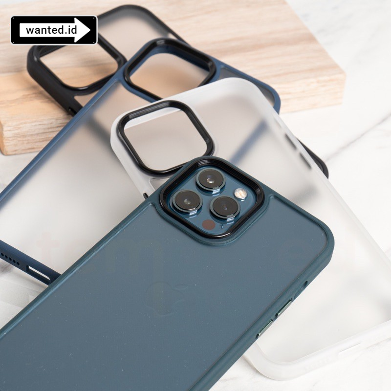 Newest limited edition iPhone case (case iPhone 7 - 13 Pro Max ready!!) Hybrid phone case frosted + alloy button + camera protector antifouling shockproof iPhone 13 12 pro max case 11 pro max phone case X XR XS MAX 7 8 plus iphone case