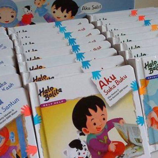 Buku halo balita second/bekas