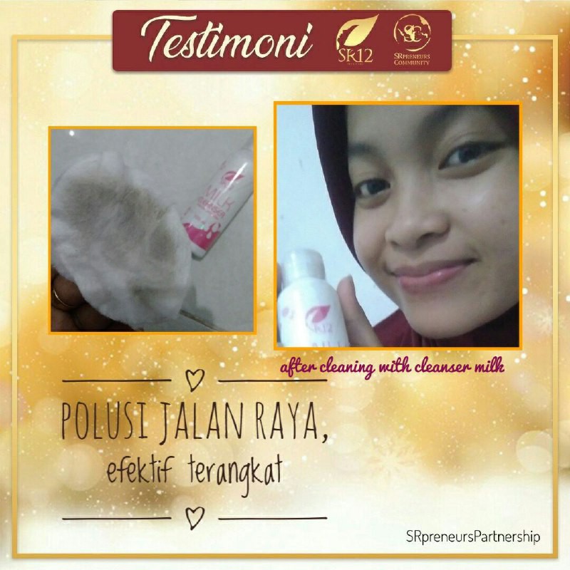 BEST SELLER MILK CLEANSER SR12 | SUSU PEMBERSIH WAJAH PREMIUM ALAMI BPOM | AMPUH MEREGENERASI SEL KULIT WAJAH