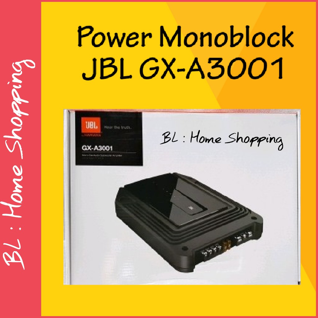 JBL GX-A3001 - POWER MONOBLOCK Monoblock JBL Amplifier JBL GX A 3001