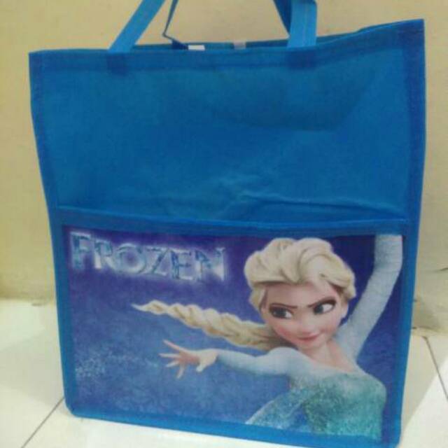 Tas ulang tahun frozen 2 kantong