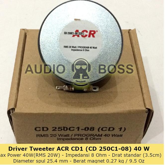 Driver Tweeter CD1 ACR 250C1-08 (CD1) ACR M7G2