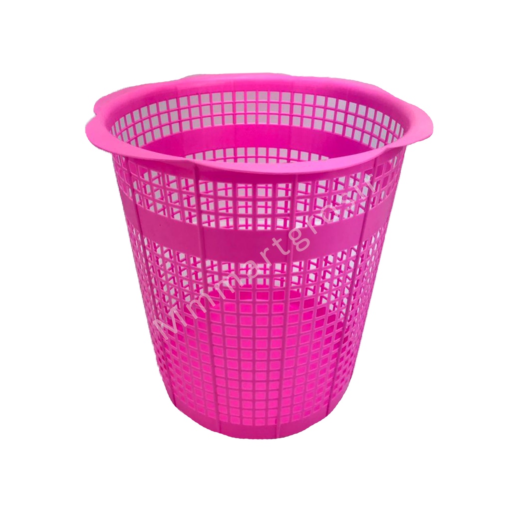 Keranjang Sampah Italy (M)*Tantos * Tempat Sampah Jaring * 3012 Pink