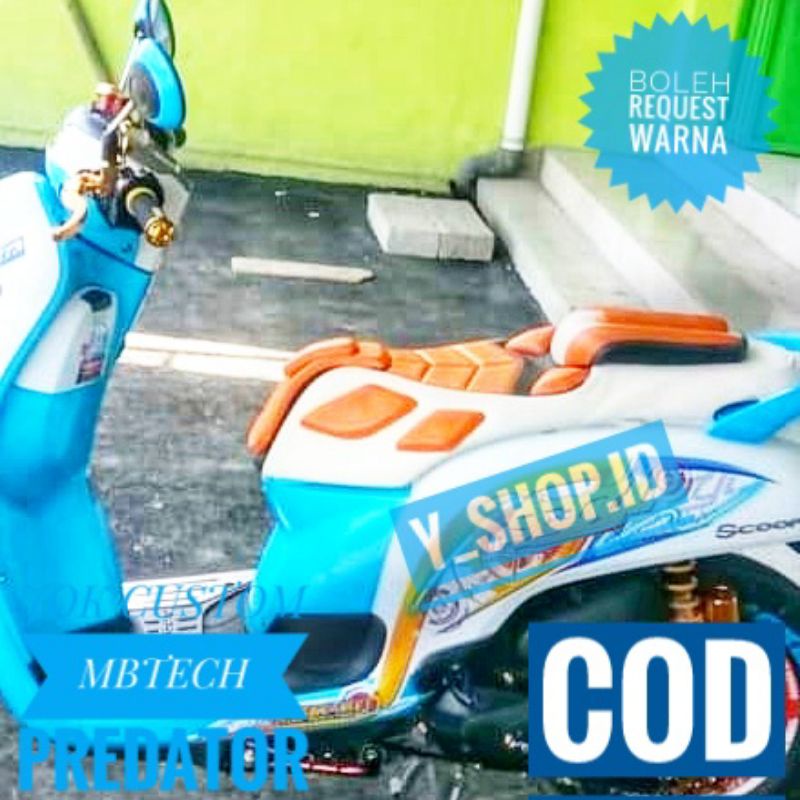 Sarung Cover Jok All New Scoopy 2021 2022 Scoopy Old Modifikasi