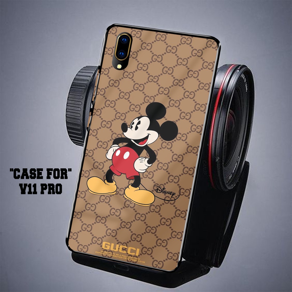 Case VIVO V11 PRO Terbaru - ROU CUSTOM [ MICKEY GUCCI ] VIVO V11 PRO - Case Hp - Casing Hp - Softcas