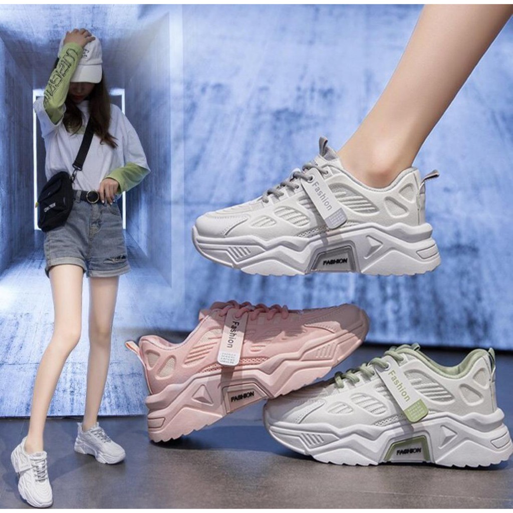 COD / SEPATU WANITA FASHION SEPATU MODEL KOREA SEPATU IMPORT SNEAKERS WANITA