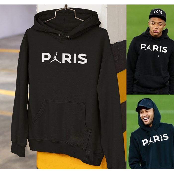 Sweater hoodie Pria Jordan Psg Mbappe neymar | Sweater hoodie unisex big size ready