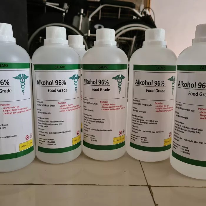 Alkohol 96% Antiseptik FOOD GRADE. (Medical Grade A)