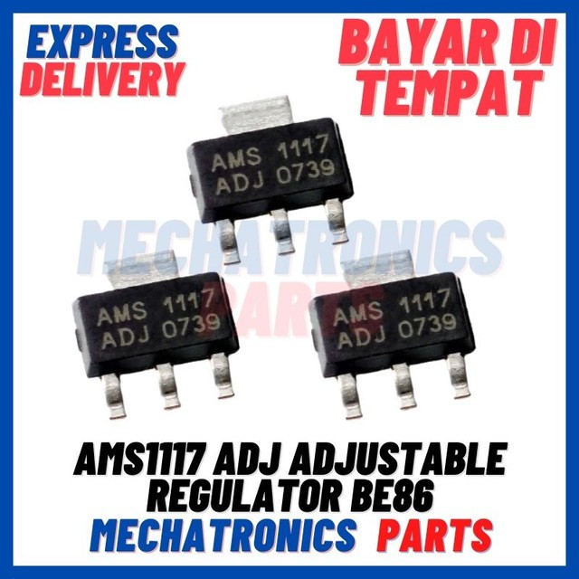 [ICS-9017] AMS1117 ADJ ADJUSTABLE REGULATOR BE86