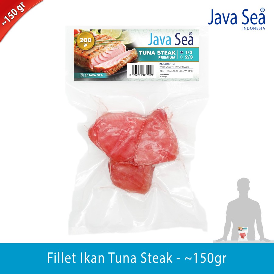 

Ikan Tuna Steak Fillet Beku Varian pack 100-200 gr