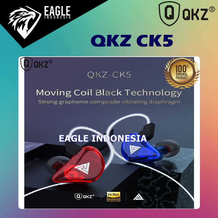 [KIRIM DARI JKT] QKZ CK5 Quality Knowledge Zenith With MIC In-Ear HiFi