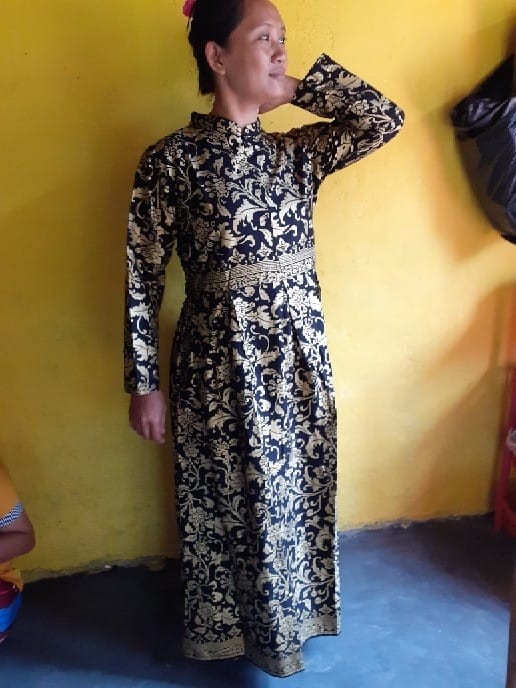 Couple Batik Keluarga || Setelan Couple Batik Ayah Ibu Anak Cewek Cowok || Couple Batik Family Gamis