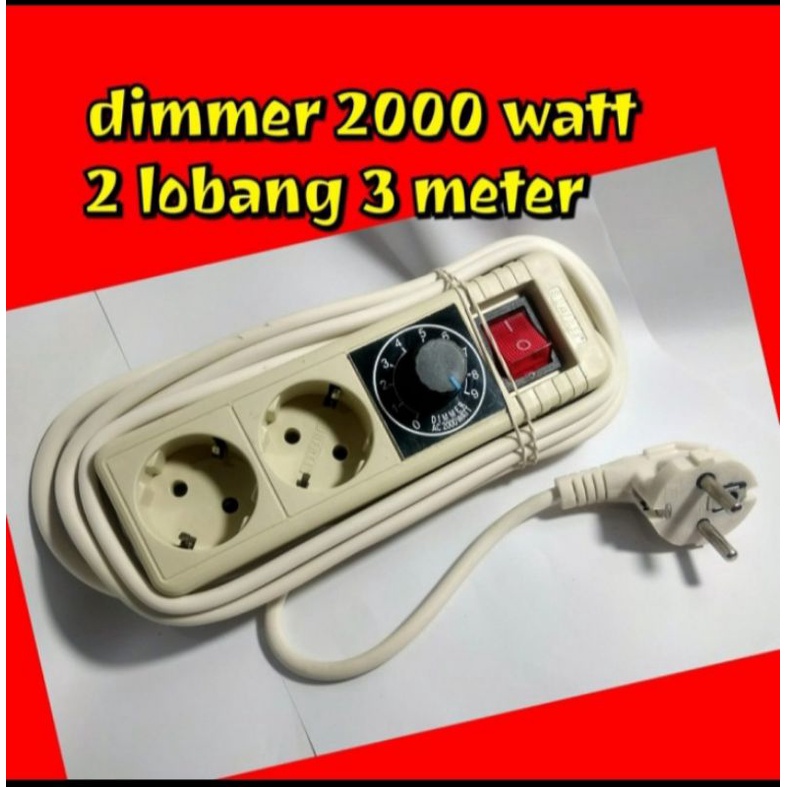 Jual SCR 2000W dimmer 2lubang terminal dimmer 2000watt pengatur kecepatan dinamo,bor,Gerindra