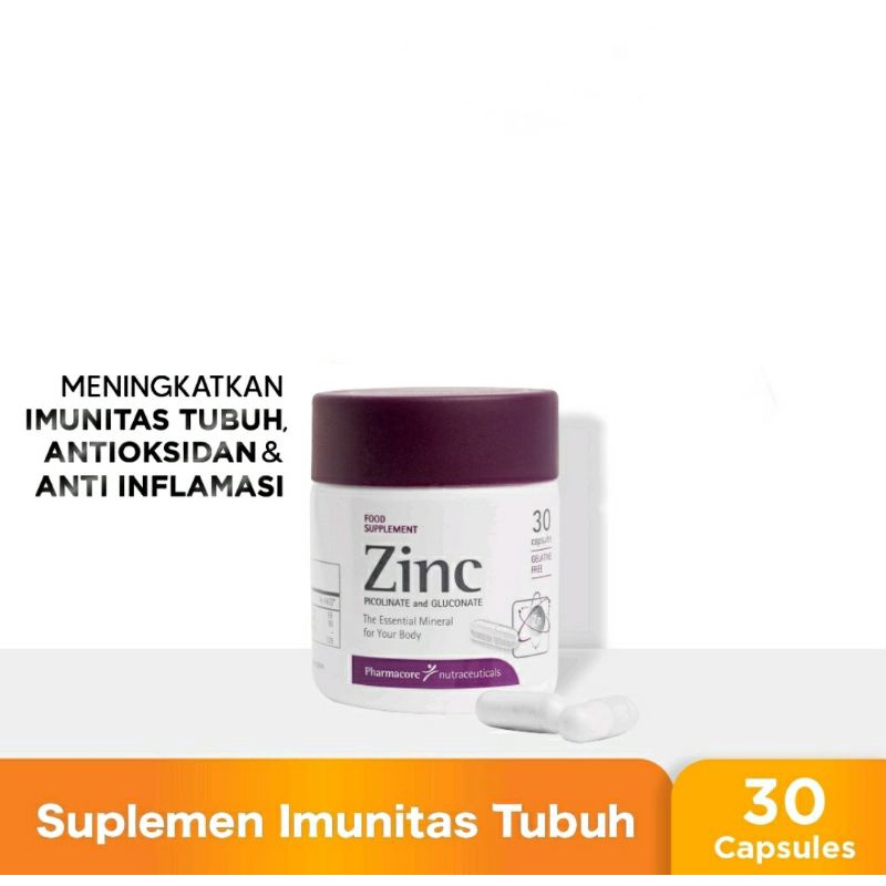 zinc picolinate and gluconate 30 capsules