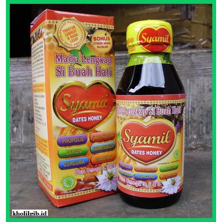 

MADU-MINUMAN- MADU SYAMIL KIDS HONEY MADU ANAK LENGKAP SI BUAH HATI -ASLI-BUKAN-KAWE-KAWE-